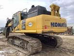 Back of used Komatsu Excavator for Sale